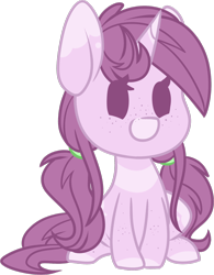 Size: 1280x1637 | Tagged: safe, artist:mulberrytarthorse, oc, oc:mulberry tart, pony, unicorn, female, mare, simple background, solo, transparent background