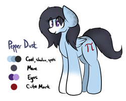 Size: 1280x1024 | Tagged: safe, artist:nom-sympony, oc, oc only, oc:pepper dust, reference sheet