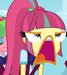 Size: 957x1077 | Tagged: safe, edit, edited screencap, screencap, lemon zest, sour sweet, equestria girls, friendship games, reaction image, this isn't even my final form, what has science done, why