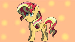 Size: 3968x2232 | Tagged: safe, artist:sonic2125, sunset shimmer, unicorn, female, solo