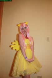 Size: 1366x2048 | Tagged: safe, fluttershy, human, cosplay, irl, irl human, photo, solo