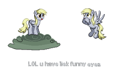 Size: 900x563 | Tagged: safe, artist:dmn666, derpy hooves, pegasus, pony, cloud, female, mare, pixel art, pokémon, ponymon, self ponidox, simple background, transparent background, underp