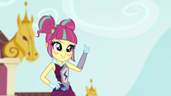 Size: 1280x720 | Tagged: safe, sour sweet, equestria girls, friendship games, clothes, female