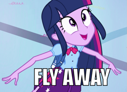 Size: 823x600 | Tagged: safe, derpibooru import, edit, edited screencap, screencap, twilight sparkle, equestria girls, equestria girls (movie), cropped, image macro, solo