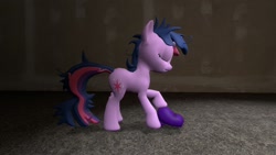 Size: 1360x768 | Tagged: safe, artist:nightsilverchelly, derpibooru import, twilight sparkle, 3d, gmod, sock, solo