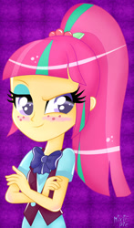 Size: 1126x1920 | Tagged: safe, artist:mixiepie, sour sweet, equestria girls, friendship games, solo