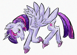 Size: 751x536 | Tagged: safe, artist:eevee33, derpibooru import, twilight sparkle, twilight sparkle (alicorn), alicorn, pony, female, mare, solo