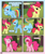 Size: 900x1080 | Tagged: safe, artist:lister-of-smeg, derpibooru import, apple bloom, pinkie pie, rainbow dash, earth pony, pegasus, pony, comic:zap-o-lantern, apple, basket, food, tree