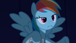 Size: 1920x1080 | Tagged: safe, derpibooru import, screencap, rainbow dash, pegasus, pony, 28 pranks later, season 6, female, mare, solo