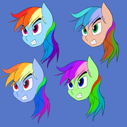 Size: 2400x2400 | Tagged: artist needed, source needed, safe, derpibooru import, rainbow dash, recolor, solo