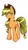 Size: 670x1191 | Tagged: safe, artist:shrusxaiken, applejack, earth pony, pony, shading, simple background, solo