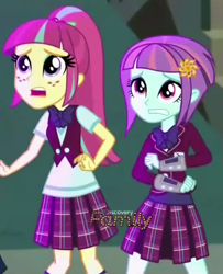 Size: 410x506 | Tagged: safe, sour sweet, sunny flare, equestria girls, friendship games, clothes, female