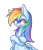 Size: 320x370 | Tagged: safe, artist:azurepicker, derpibooru import, rainbow dash, pegasus, pony, female, nervous, simple background, solo, sweat, transparent background