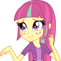 Size: 426x431 | Tagged: safe, derpibooru import, sour sweet, equestria girls, alternate universe, solo