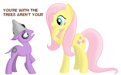 Size: 2750x1700 | Tagged: safe, artist:xyotic, fluttershy, pegasus, pony, dota 2, ponified, timbersaw