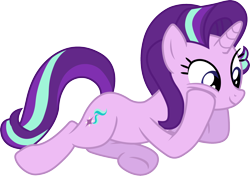 Size: 1966x1386 | Tagged: safe, artist:davidsfire, starlight glimmer, pony, unicorn, uncommon bond, amazed, cute, female, glimmerbetes, hooves on cheeks, mare, simple background, smiling, solo, transparent background, vector