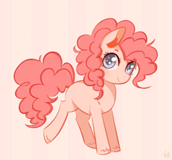 Size: 1128x1049 | Tagged: dead source, safe, artist:rarishes, pinkie pie, earth pony, pony, colored pupils, cute, diapinkes, female, heart eyes, looking at you, mare, solo, wingding eyes