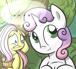 Size: 1000x900 | Tagged: safe, artist:spikedmauler, fluttershy, sweetie belle, pegasus, pony, unicorn, duo, duo female, female, mare