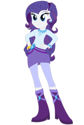 Size: 1600x2400 | Tagged: safe, artist:sparkle-bubba, rarity, equestria girls, alternate hairstyle, simple background, solo, transparent background