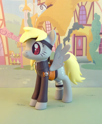Size: 782x950 | Tagged: safe, artist:krowzivitch, derpy hooves, pegasus, pony, clothes, craft, crossover, female, figurine, mare, naruto, photo, ponified, sculpture, solo, traditional art, uzumaki naruto