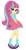 Size: 311x604 | Tagged: artist needed, safe, sour sweet, equestria girls, alternate hairstyle, simple background, white background