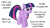 Size: 1280x720 | Tagged: safe, artist:kwark85, derpibooru import, twilight sparkle, alicorn drama, drama, drama bait, mouthpiece, simple background, solo, the duck goes kwark, transparent background, vector