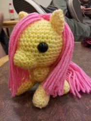 Size: 306x408 | Tagged: safe, artist:talaredwolf33, fluttershy, irl, photo, plushie