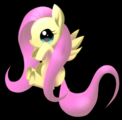 Size: 500x492 | Tagged: safe, artist:horuru, fluttershy, pegasus, pony, chibi, pixiv, solo