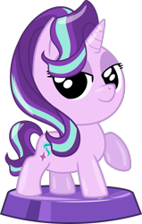 Size: 2069x3245 | Tagged: safe, artist:phucknuckl, part of a set, starlight glimmer, pony, unicorn, my little pocket ponies, chibi, cute, female, glimmerbetes, mare, pocket ponies, simple background, solo, transparent background