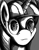 Size: 1280x1656 | Tagged: safe, artist:redcladhero, derpibooru import, twilight sparkle, monochrome, solo, thousand yard stare