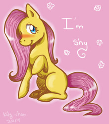 Size: 838x953 | Tagged: safe, artist:deadbunny16, fluttershy, earth pony, pegasus, pony, solo