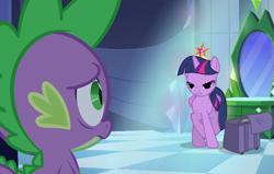 Size: 665x423 | Tagged: safe, derpibooru import, screencap, spike, twilight sparkle, equestria girls