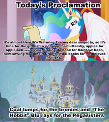 Size: 1021x1149 | Tagged: safe, princess celestia, alicorn, pony, anti-brony, background pony strikes again, blatant sexism, celestia's proclamation, exploitable meme, feminazi, feminism, hater, meme, misandry, op is a cuck, op is trying to start shit, sexism, social justice warrior