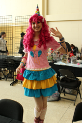 Size: 467x700 | Tagged: safe, pinkie pie, human, cosplay, irl, irl human, photo