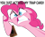 Size: 1228x1024 | Tagged: safe, edit, pinkie pie, earth pony, pony, pinkie pride, card, image macro, meme, misspelling, solo, trap card, you just activated my trap card, yu-gi-oh!