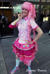 Size: 640x960 | Tagged: safe, artist:seishiwakusei, pinkie pie, human, cosplay, irl, irl human, photo, solo