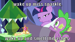 Size: 765x436 | Tagged: safe, derpibooru import, spike, twilight sparkle, twilight sparkle (alicorn), alicorn, dragon, pony, element of magic, female, gman, half-life, half-life 2, image macro, mare