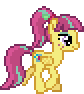 Size: 84x94 | Tagged: safe, artist:botchan-mlp, sour sweet, pegasus, pony, equestria girls, animated, cute, desktop ponies, equestria girls ponified, female, gif, mare, pixel art, ponified, simple background, solo, sourbetes, sprite, transparent background, trotting