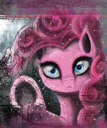 Size: 1920x2300 | Tagged: safe, artist:fearyzy, pinkie pie, earth pony, pony, detailed background, female, mare, solo