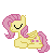 Size: 50x50 | Tagged: safe, artist:lessy652, fluttershy, flutterbat, icon, solo