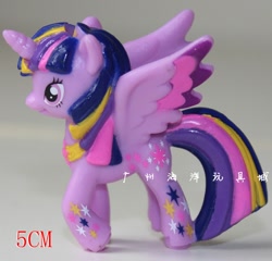 Size: 622x596 | Tagged: safe, derpibooru import, twilight sparkle, twilight sparkle (alicorn), alicorn, pony, blind bag, female, figure, irl, mare, photo, prototype, rainbow power, taobao, toy