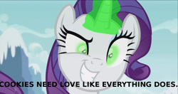 Size: 1280x678 | Tagged: safe, rarity, pony, unicorn, inspirarity, meme, nostalgia critic, parody, the matrix