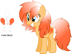 Size: 1761x1317 | Tagged: safe, artist:zacatron94, pinkie pie, alternate hairstyle, disguise, flaming comet, simple background, solo, species swap, transparent background, vector