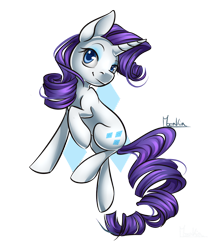 Size: 900x1039 | Tagged: safe, artist:moenkin, rarity, pony, unicorn, simple background, solo, transparent background