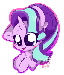Size: 3192x3736 | Tagged: safe, artist:kittyrosie, starlight glimmer, pony, unicorn, chest fluff, cute, glimmerbetes, heart eyes, simple background, solo, transparent background, wingding eyes