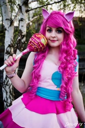 Size: 730x1095 | Tagged: safe, artist:born-to-be-sheep, pinkie pie, human, cosplay, irl, irl human, photo, solo