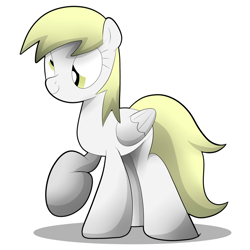 Size: 3000x3000 | Tagged: safe, artist:graytyphoon, derpy hooves, pegasus, pony, female, mare, solo
