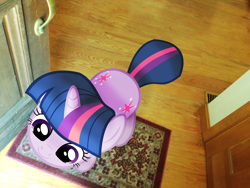 Size: 1024x768 | Tagged: safe, artist:nikorurene, derpibooru import, twilight sparkle, unicorn twilight, unicorn, both cutie marks, irl, photo, ponies in real life, solo, twilight cat