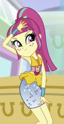 Size: 422x810 | Tagged: safe, screencap, sour sweet, dance magic, equestria girls, spoiler:eqg specials, armpits, cropped, female, legs, solo