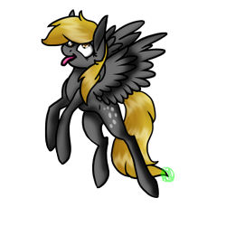Size: 1000x1000 | Tagged: safe, artist:immagoddampony, derpy hooves, pegasus, pony, female, mare, solo